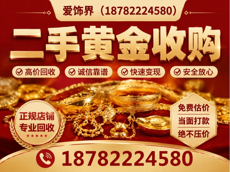 城关区黄金回收展示图